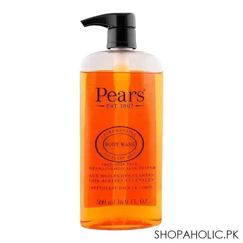 pears pure & gentle original body wash, 500ml main image