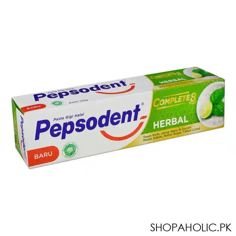 Pepsodent Complete 8 Action Herbal Toothpaste, 120g - Main Image