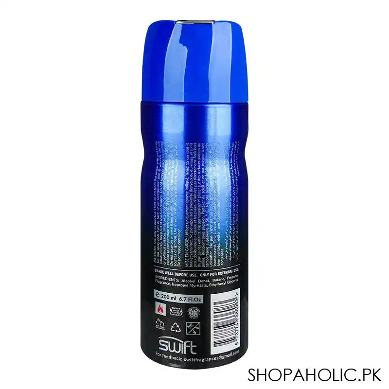 Perrie Vian Eternal Pour Homme Deodorant, Body Spray For Men, 200ml - Image 4