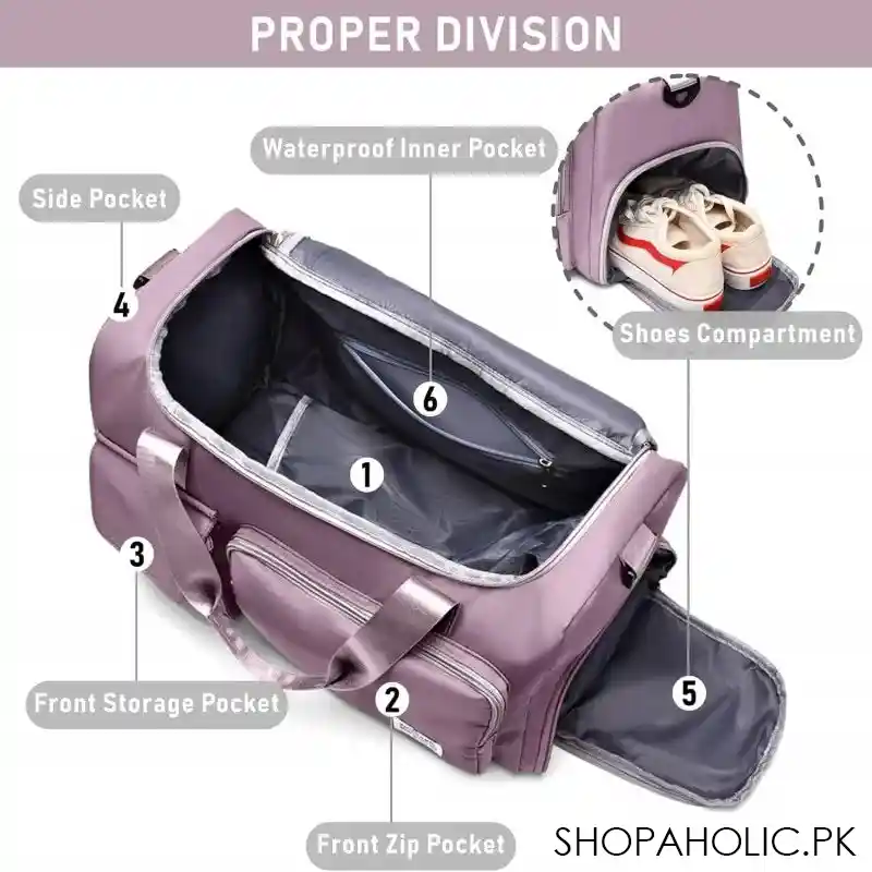 personal sports duffle bag image4