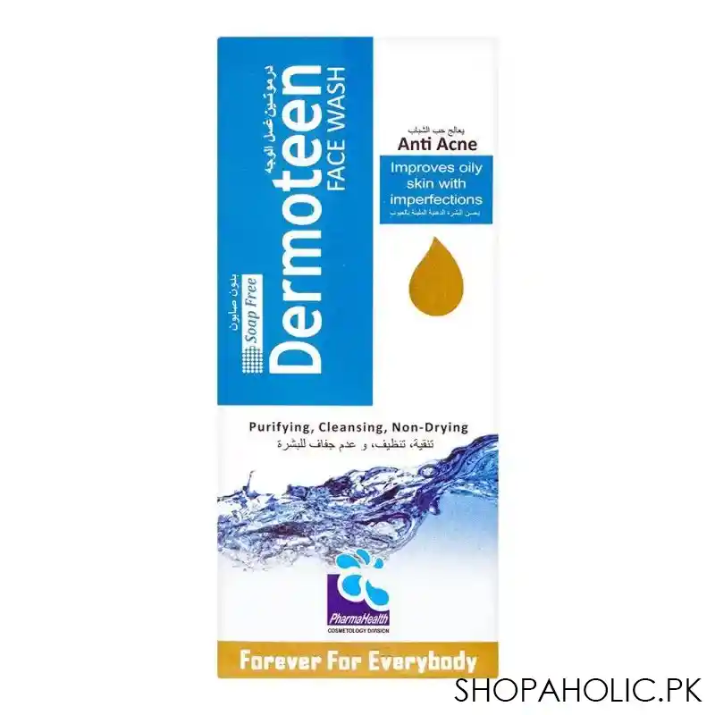 pharma health dermoteen face wash, forever for everybody, 120ml image2