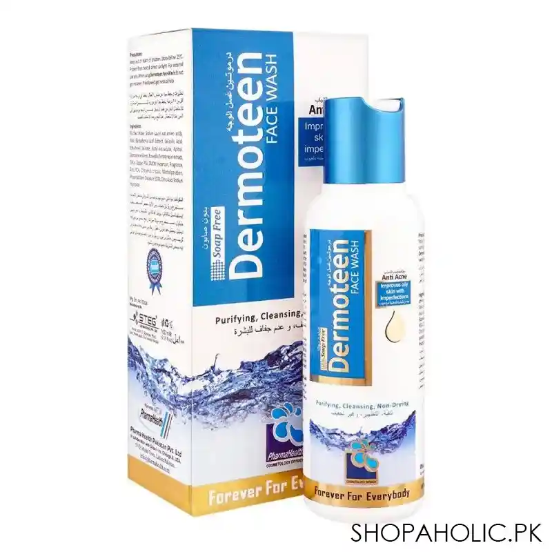 pharma health dermoteen face wash, forever for everybody, 120ml main image