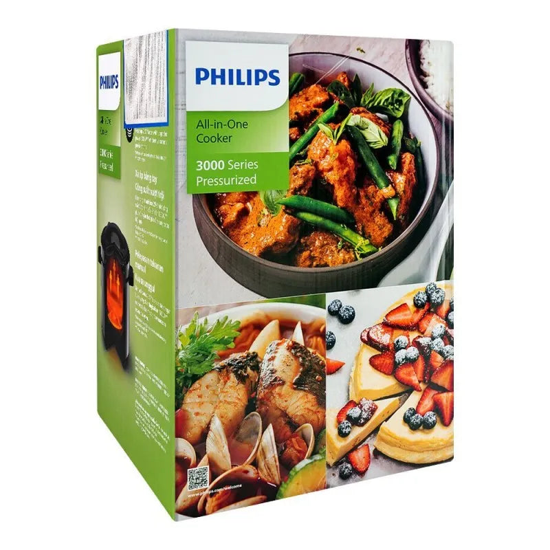 philips 3000 series pres cooker, 1300w, 6 liters, hr 2237/73 image4