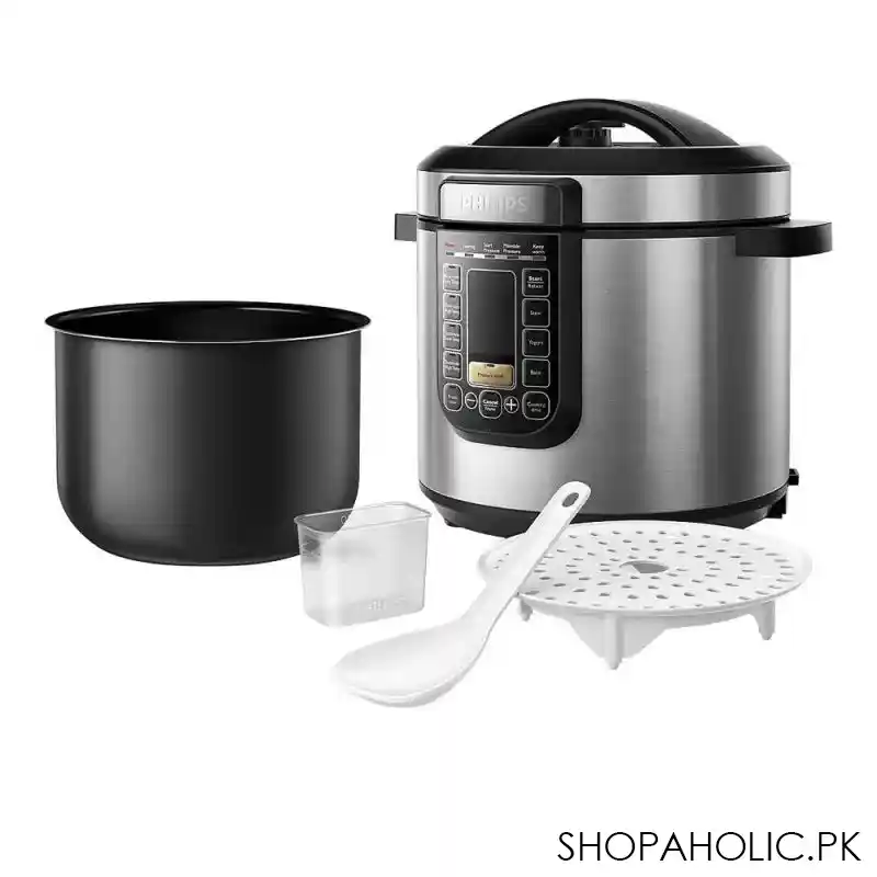 philips 3000 series pres cooker, 1300w, 6 liters, hr 2237/73 main image