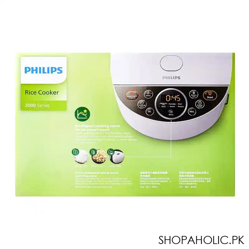 Philips 3000 Series Rice Cooker, 1.8 Liters, HD-4515/67 - Image 2