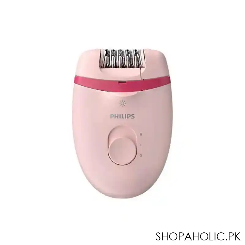 philips 4000 opti light epilator, epilation made easy, smooth skin for weeks, bre285/00 pink/red main image