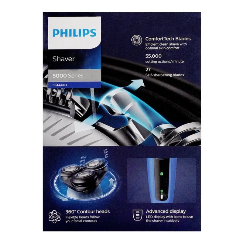 philips 5000 series electric shaver s5444/03 image3