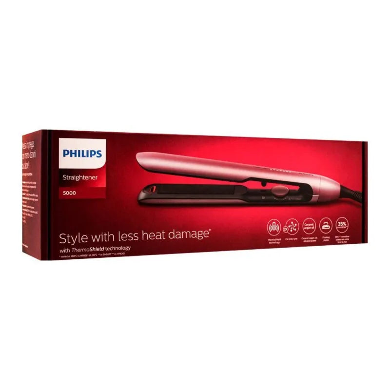 philips 5000 series hair straightener, bhs530/00 image2