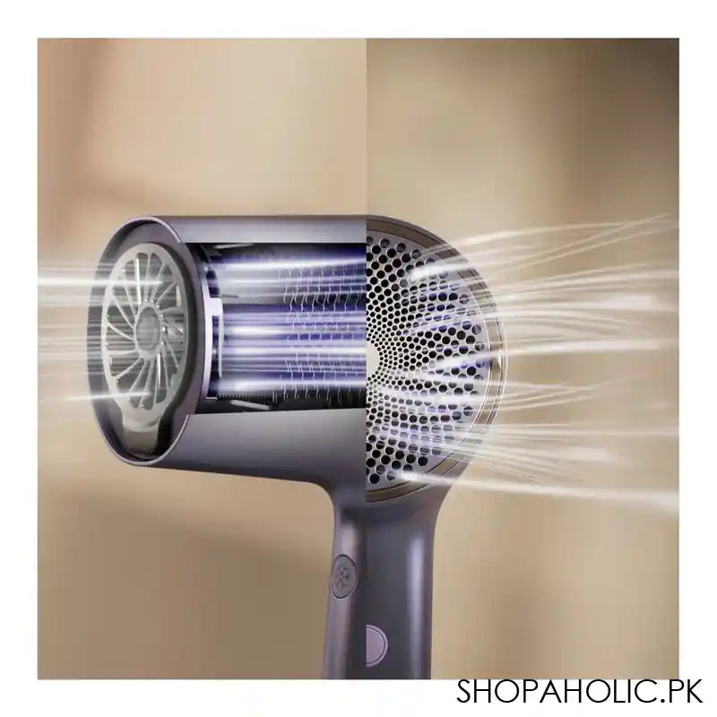 Philips 7000 Series Hair Dryer With 4 Minutes Fast Drying Result, Metallic Lilac, BHD720/10 - Image 2