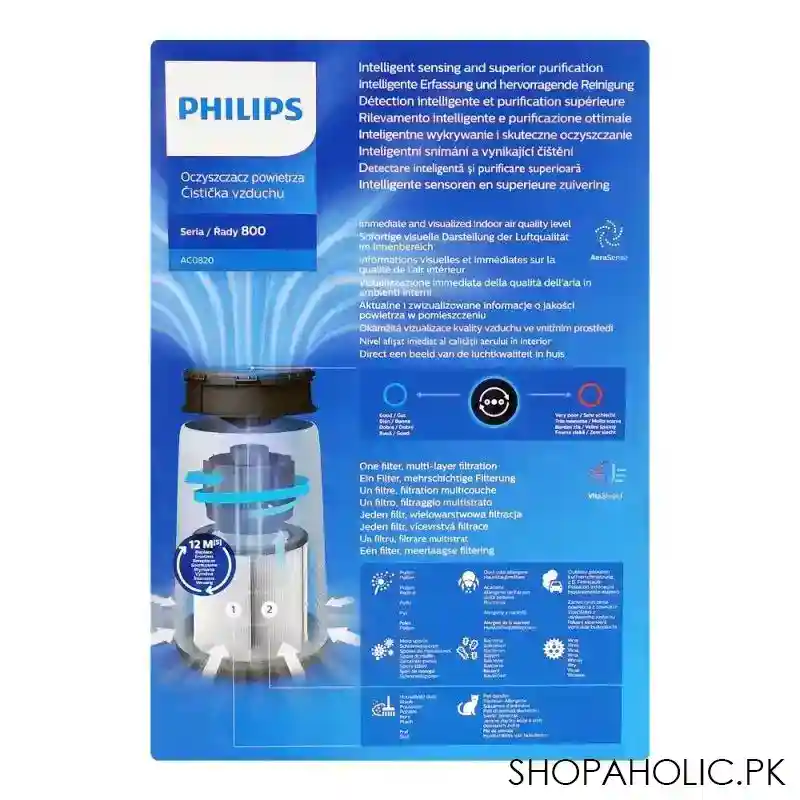 philips air purifier, series 800, ac0820/10 image5