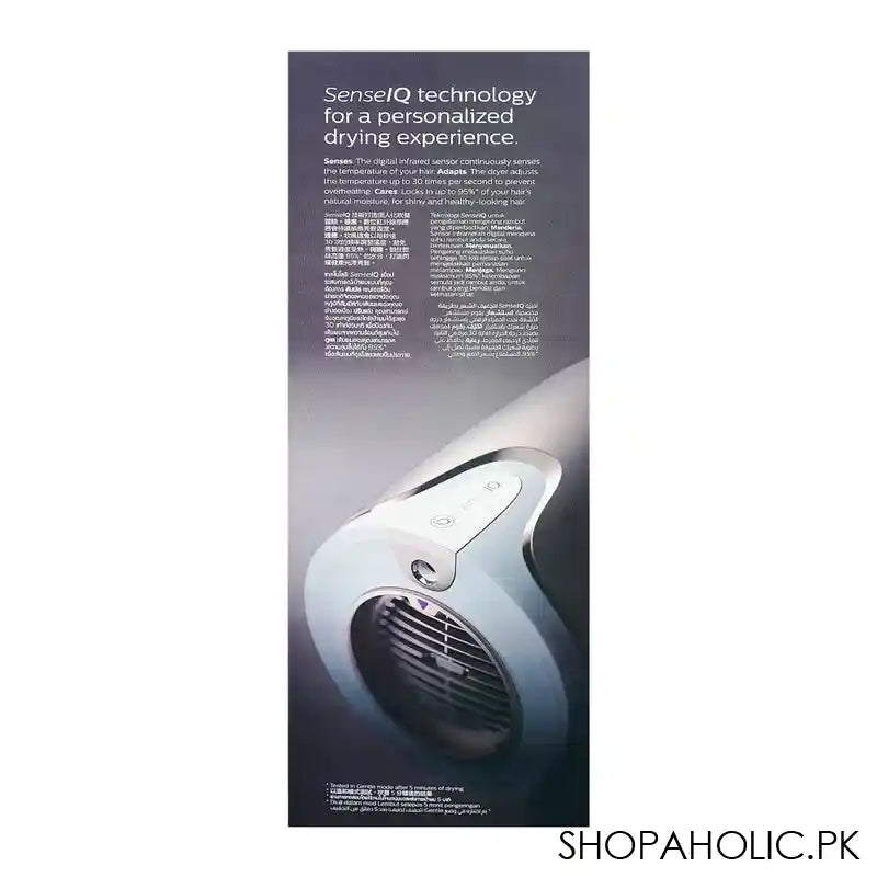 Philips Dry Care SenseIQ Hair Dryer, BHD827 - Image 3