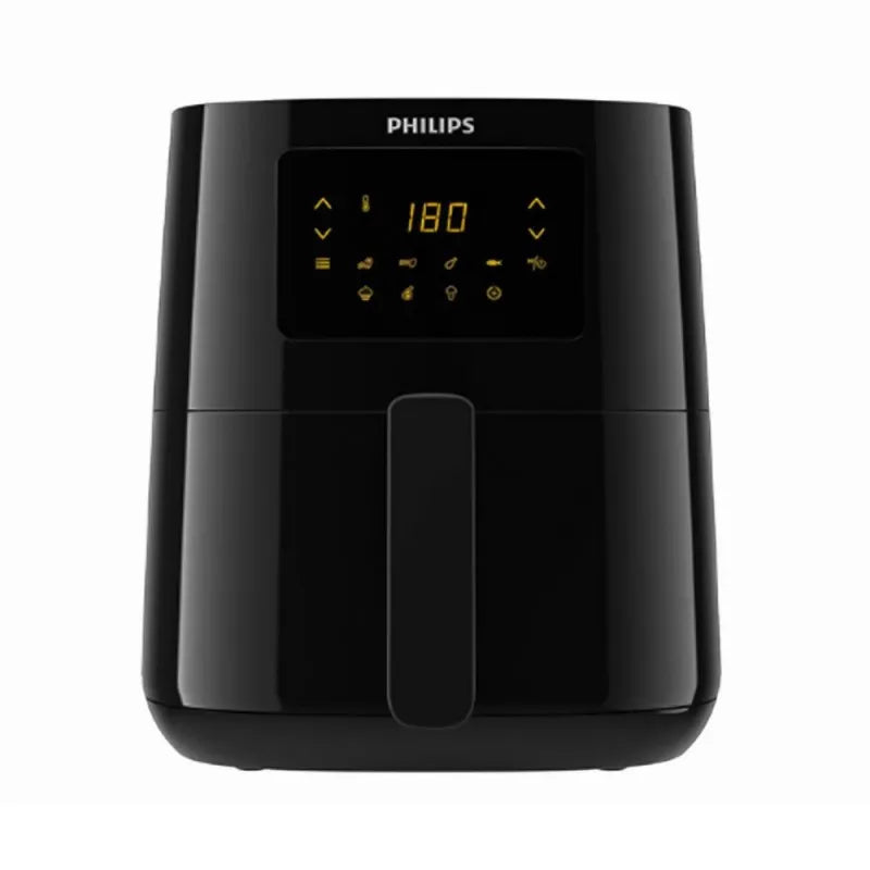 philips essential air fryer, 4.1 liter, black, hd9252/70 main image