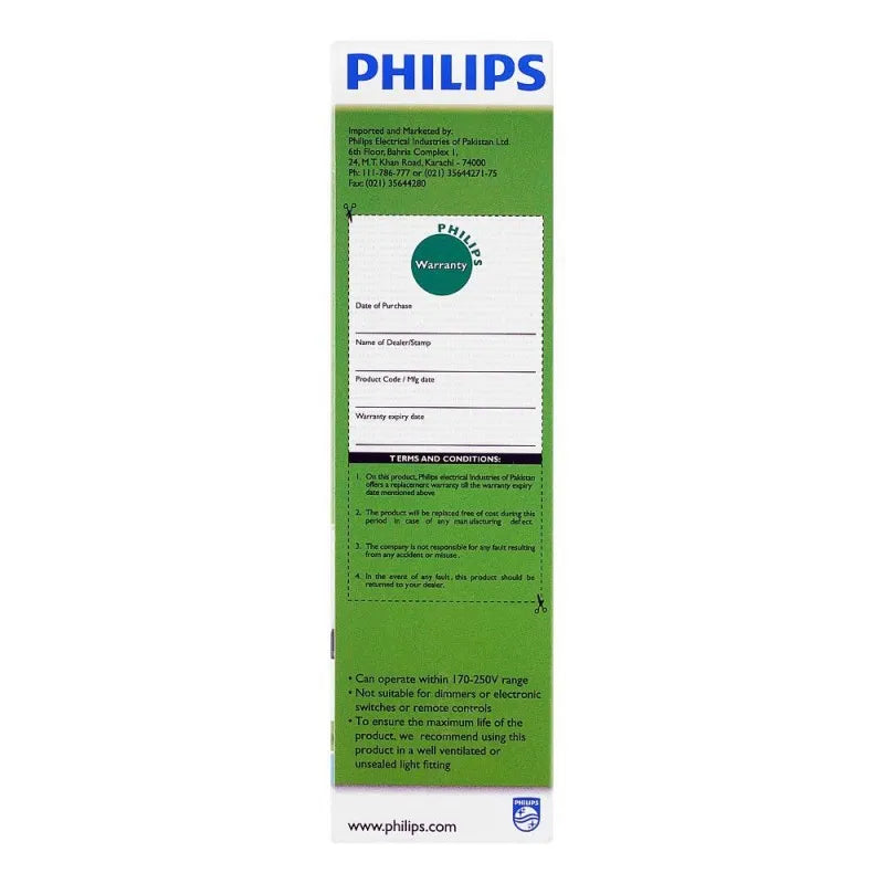 philips essential energy saver bulb, 14w, e27 cap, cool daylight image2