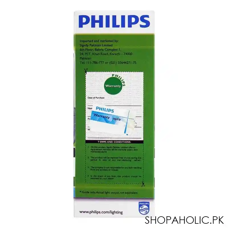 philips genie energy saver bulb, 11w, e27 cap, cool daylight image3