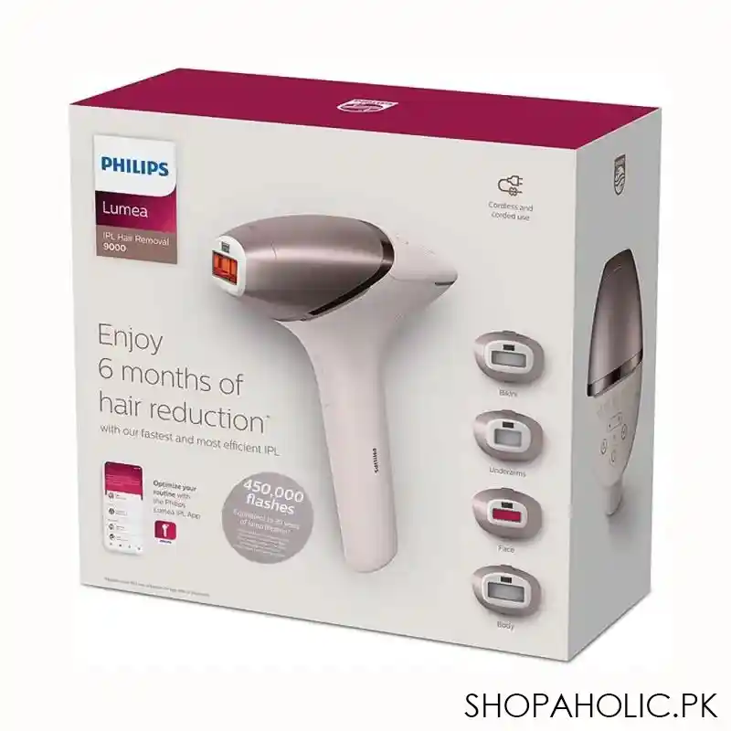 philips lumea 9000 ipl hair removal, 100 240v, bri958/60 image4