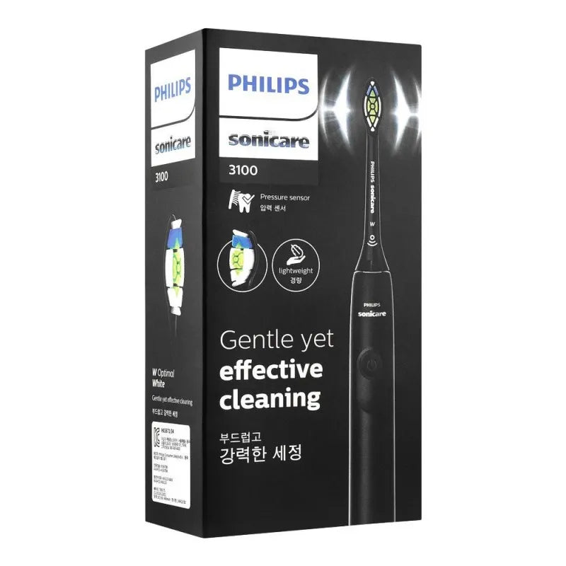 philips sonicare 3100 rechargeable sonic toothbrush, hx3671/54 100 main image