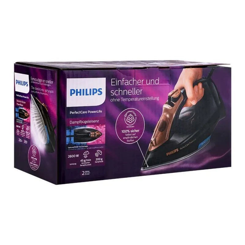 philips steam iron, 2600w, gc3929/60 main image