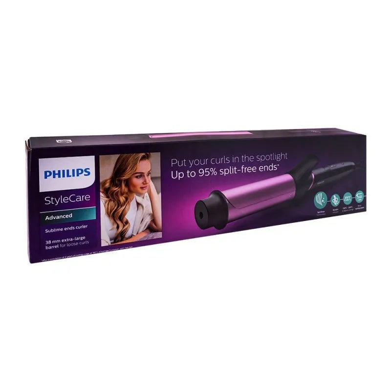 philips stylecare advanced sublime ends hair curler, bhb869 image2