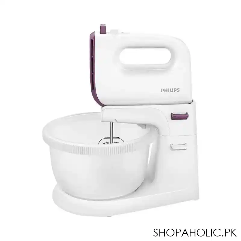 philips viva collection mixer, white, hr 3745 main image