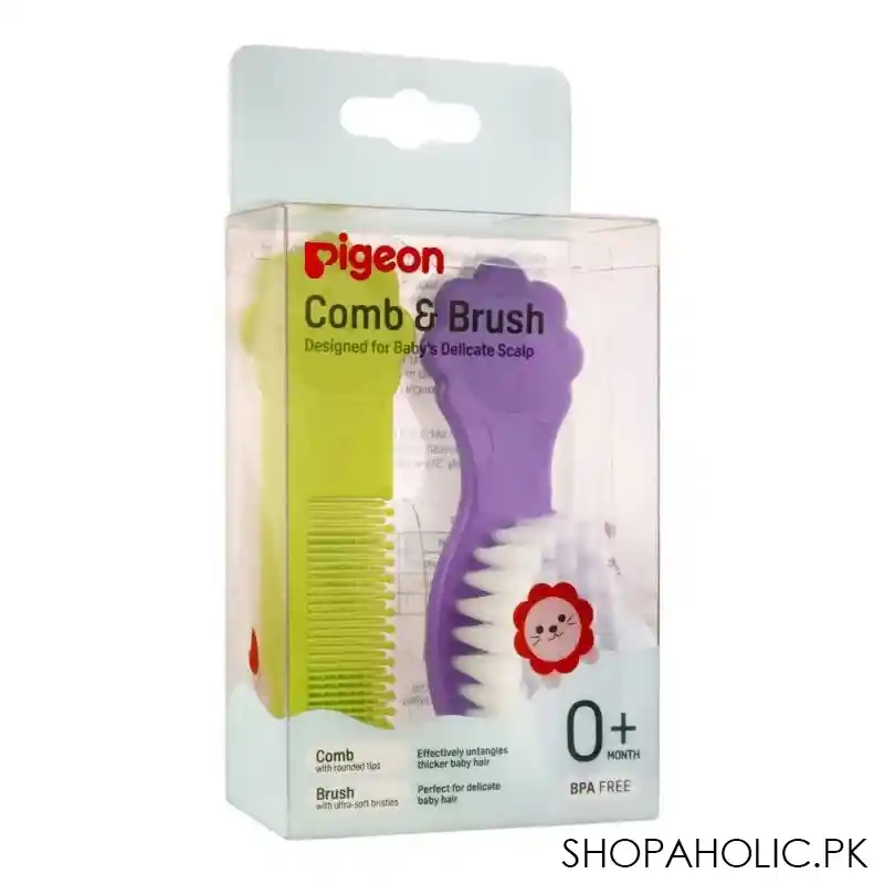 pigeon baby comb & brush set, k578 image2