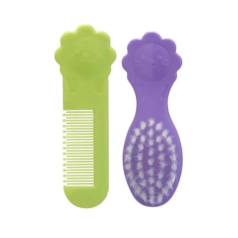 pigeon baby comb & brush set, k578 main image