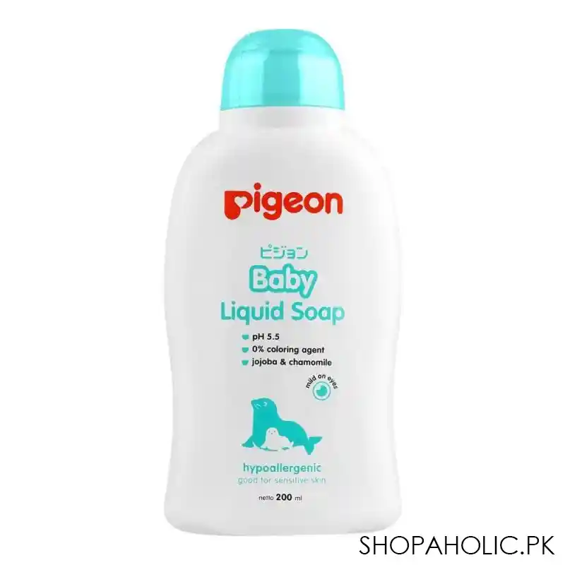 pigeon baby liquid soap, 200ml, ipr060306 main image