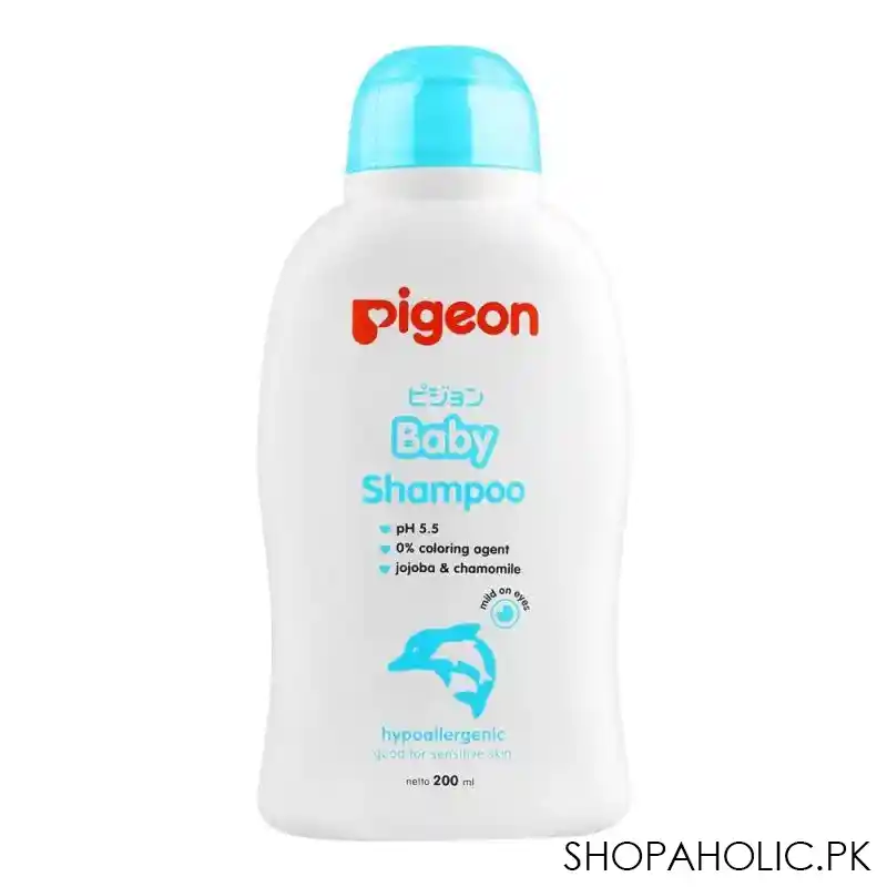 pigeon baby shampoo, hypoallergenic, good for sensitive skin, 200ml main image