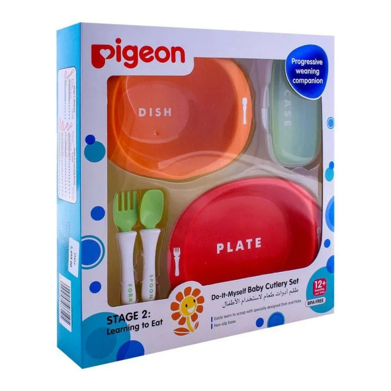 pigeon do it myself baby cutlery stage 2 set, d 404 main image