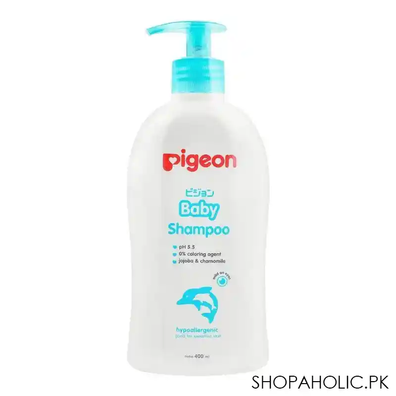 pigeon jojoba & camomile baby shampoo, 400ml main image