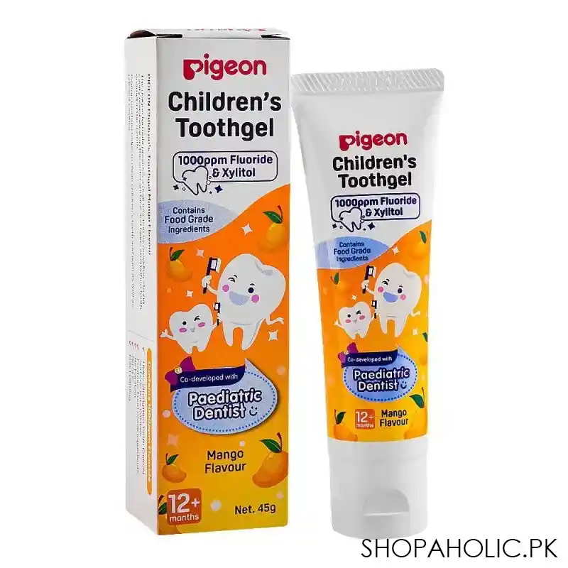 pigeon mango flavor children's tooth gel h79566, 45g main image