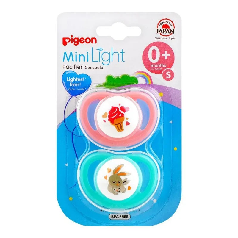 pigeon mini light m girl 6m+pacifer 2 pack, n78248 main image