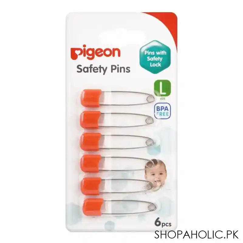 pigeon safety pins 6pcs k 881 main image