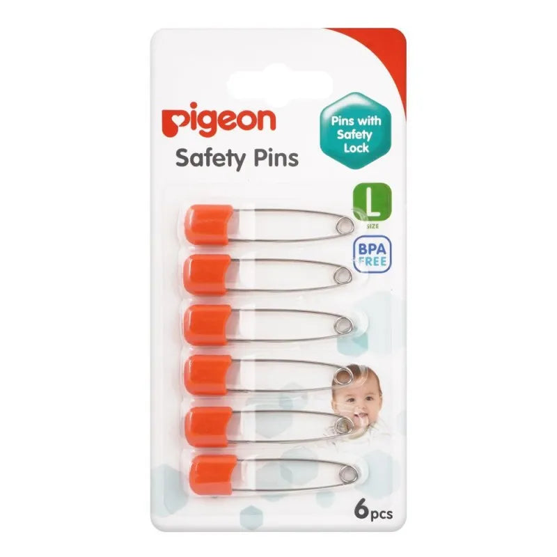 pigeon safety pins 6pcs k 881 main image