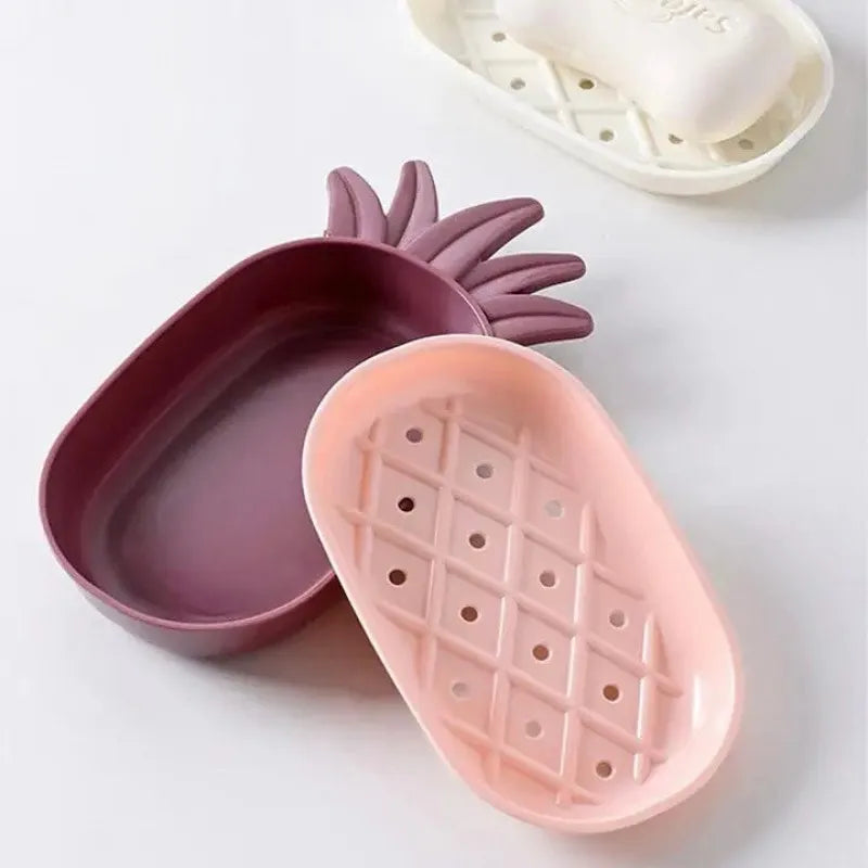 pineapple drain soap dish main image