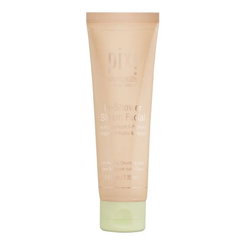 pixi skintreats acacia collagen & peptides in shower steam facial, 135ml main image