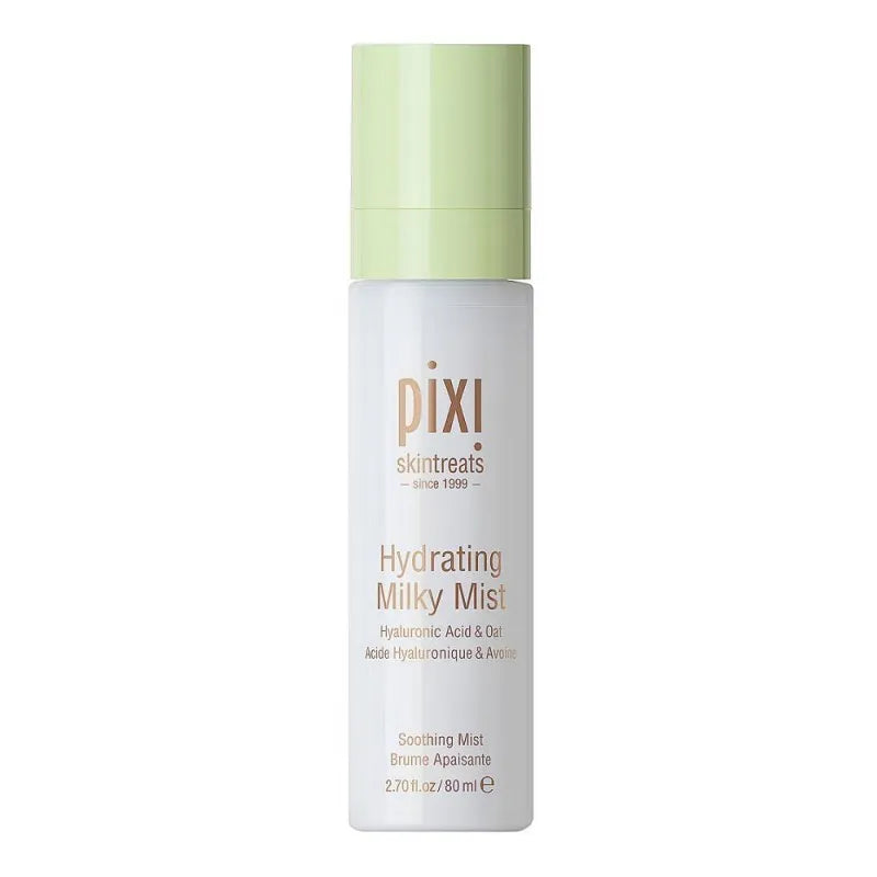 pixi skintreats hyaluronic acid & oat hydrating milky mist, 80ml main image