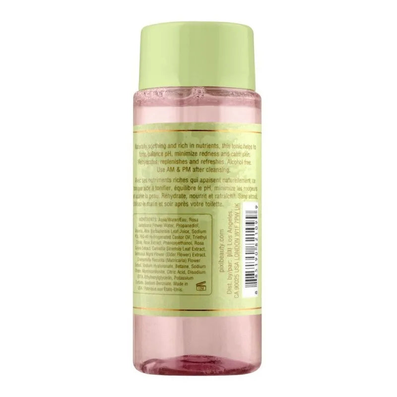 pixi skintreats rose & elderflower nourishing rose tonic, 100ml image2