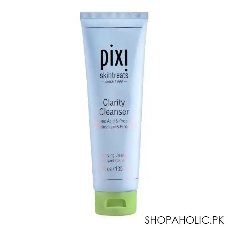 pixi skintreats salicylic acid & probiotics clarity cleanser, 135ml main image