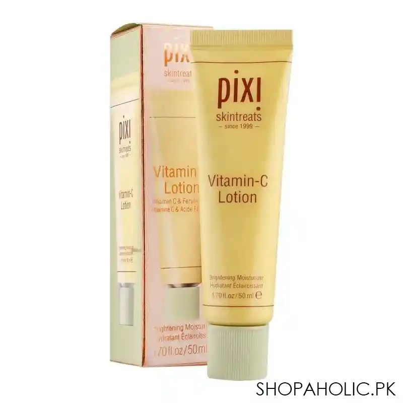 pixi skintreats vitamin c & ferulic acid brightening moisturizer vitamin c lotion, 50ml main image