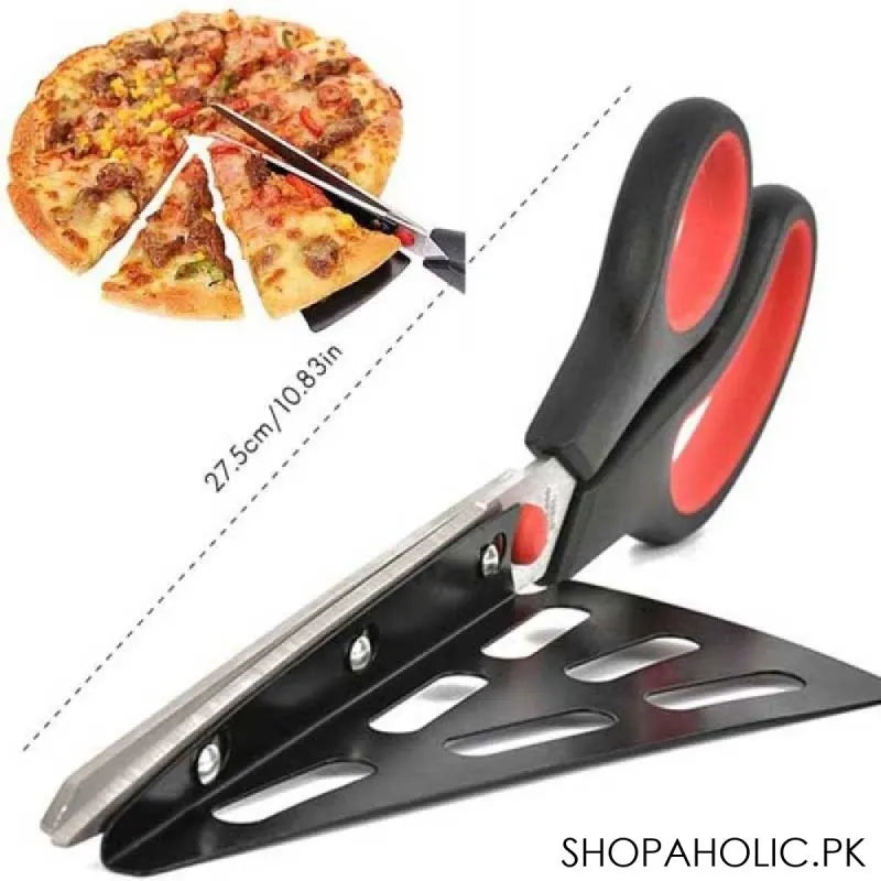 pizza scissor with slicer image2