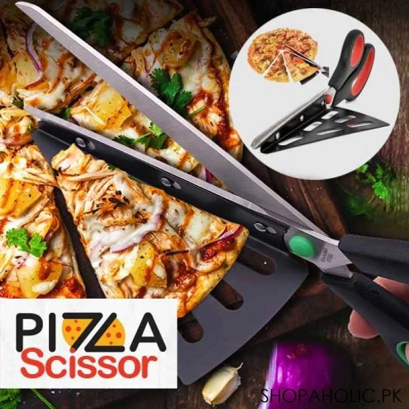 pizza scissor with slicer main image