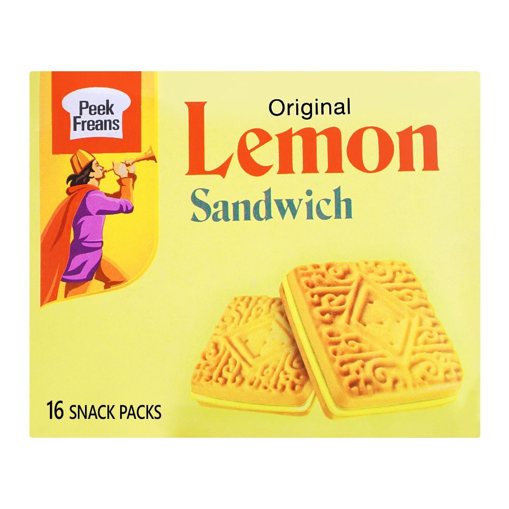 Peek Freans Original Lemon Sandwich, 16-Snack Pack - Image 2