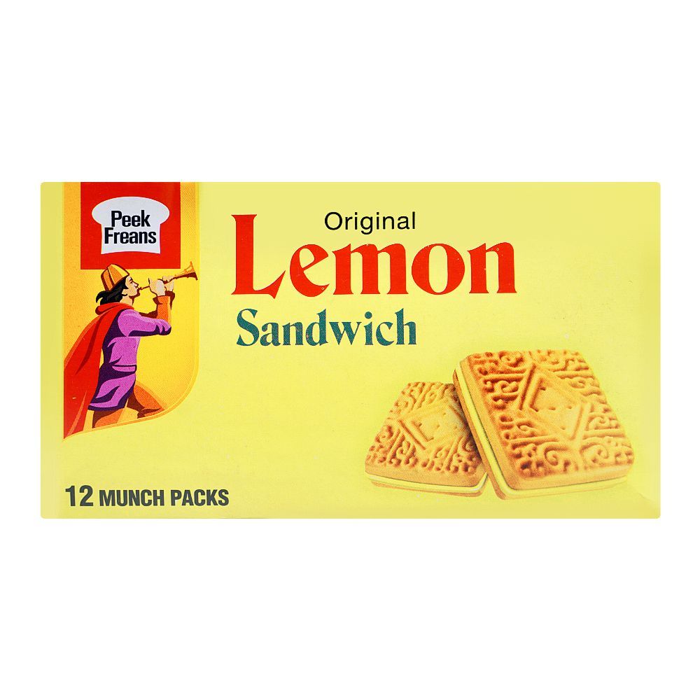 Peek Freans Original Lemon Sandwich, 12-Munch Pack - Image 2