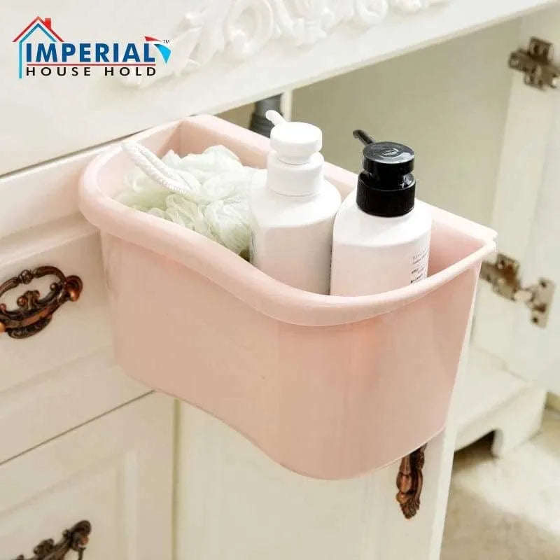 plastic cleaning supply caddy organizer with handle image3