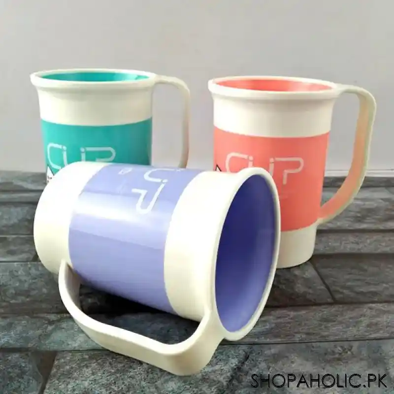 plastic cup with handle   230ml main image