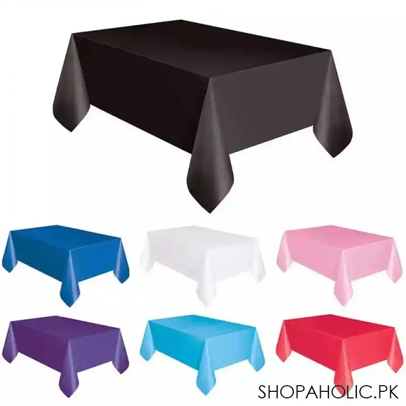 plastic disposable table cover image5