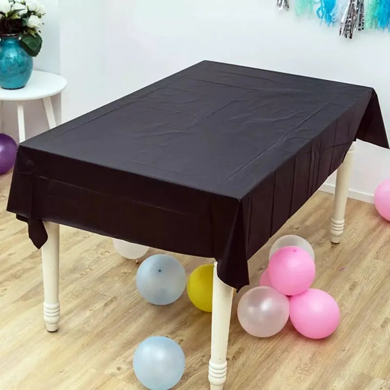 plastic disposable table cover main image