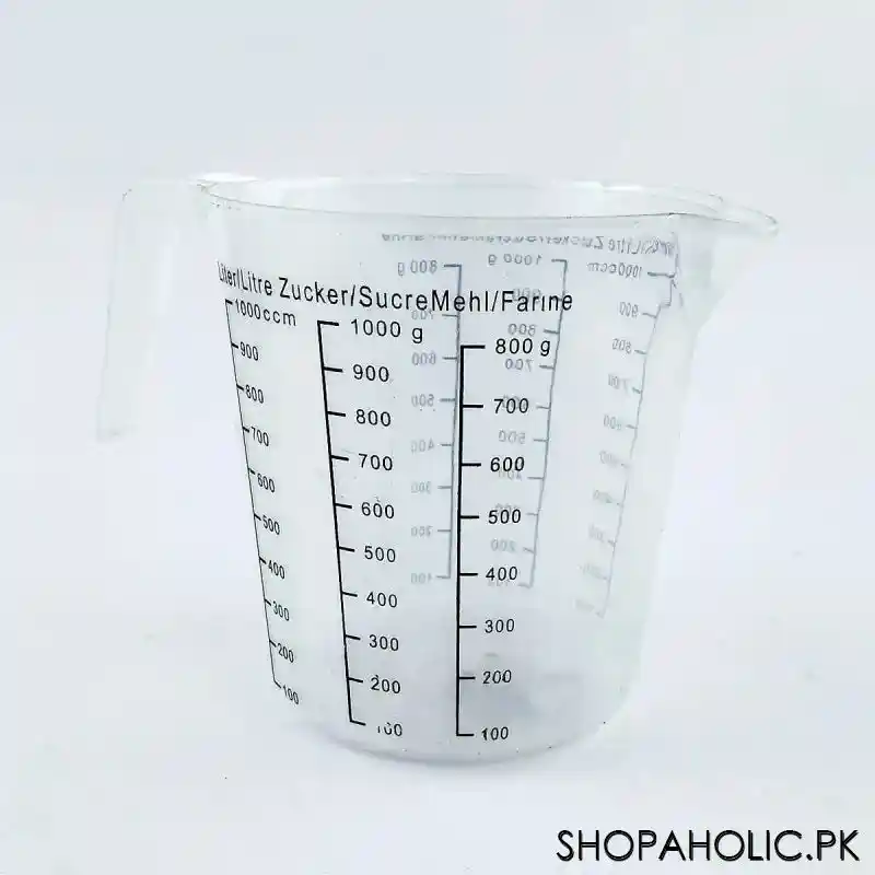 plastic measuring jug  1000 ml main image