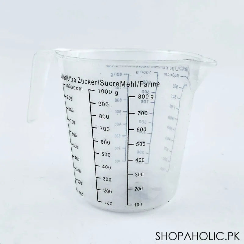 plastic measuring jug  1000 ml main image