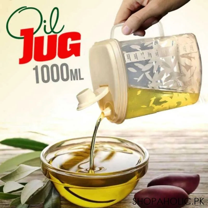 plastic measuring oil jug   1000 ml main image